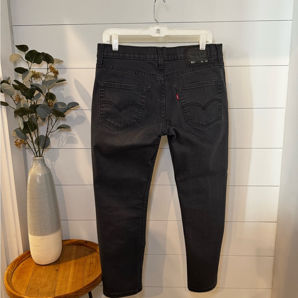 511 32x26 Levi's Men's Slim Jeans - Dark Gray